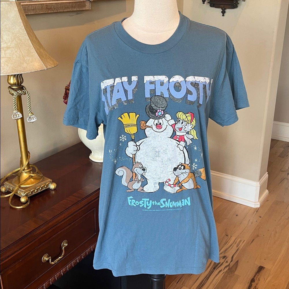 Frosty the Snowman T Shirt New